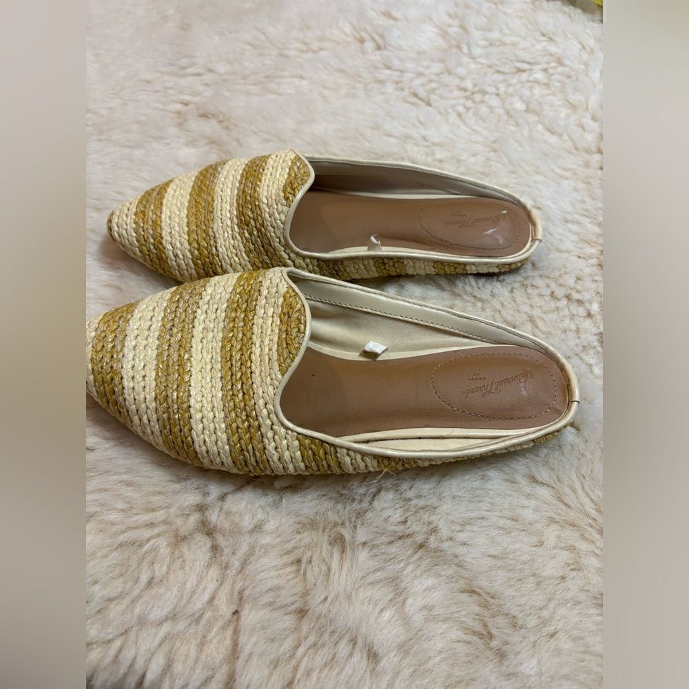 Universal Thread Violet Striped Raffia Mule size 7 - Picture 5 of 8